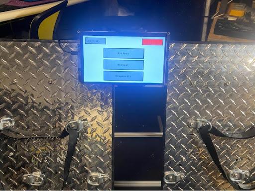 Rowing Machine Display Interface for NASA xHAB Rower System cover photo